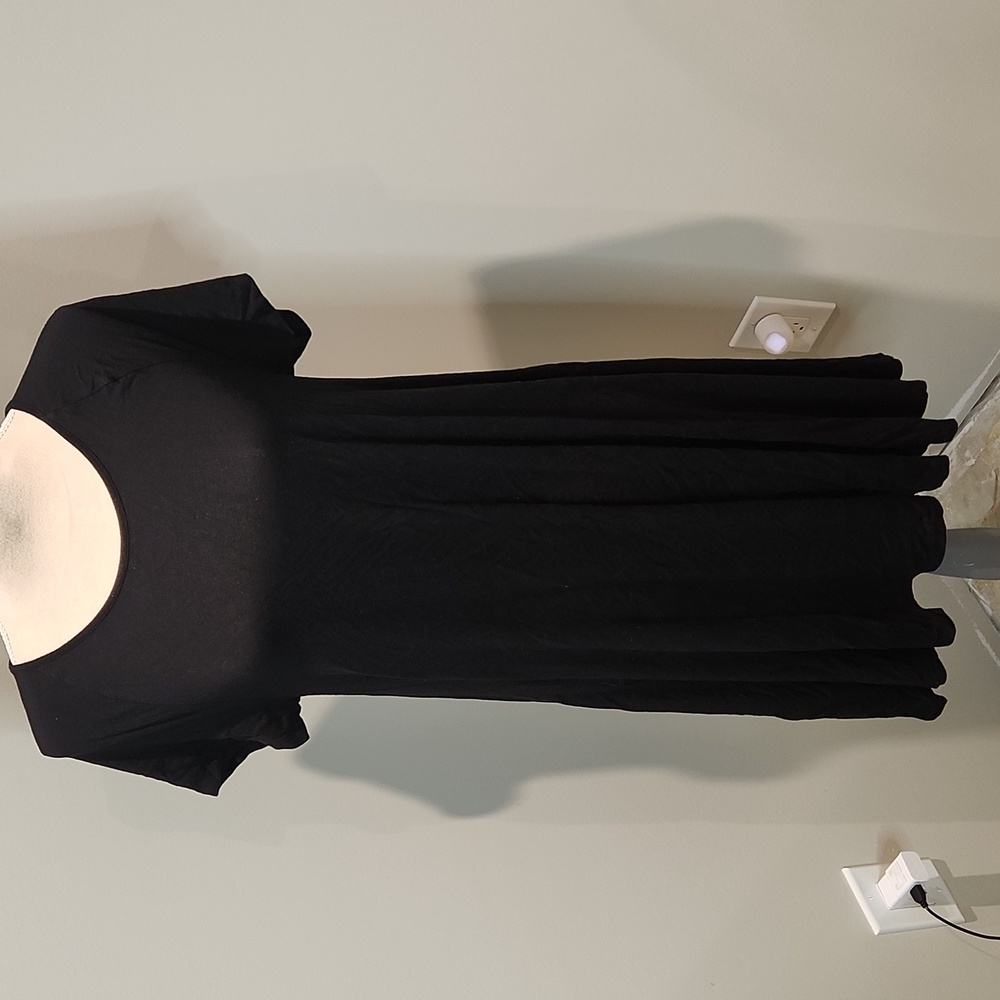 💥 Black t shirt dress old navy